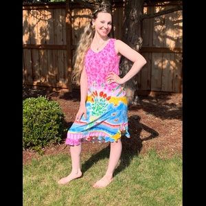 90s JAMS WORLD Kiyoshi Roses Print Hawaiian Dress